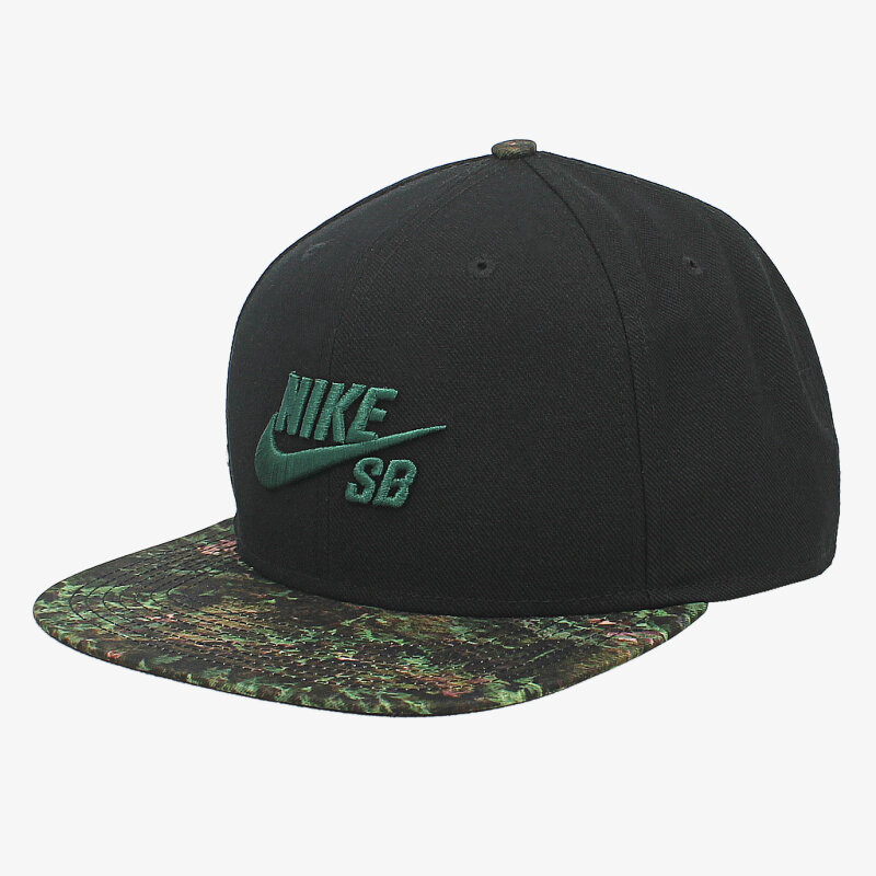 dětská kšiltovka NIKE ČEPICE SB SEASONAL SNAPBACK 688725010 ČERNÁ