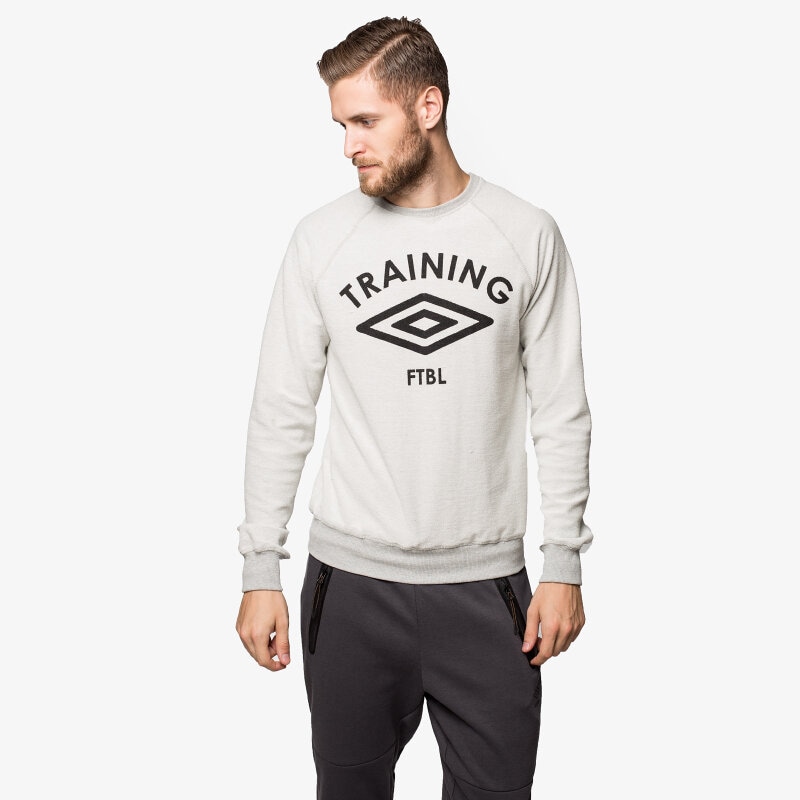 pánská mikina UMBRO MIKINA PIRT UL35BLM01001 ŠEDÁ