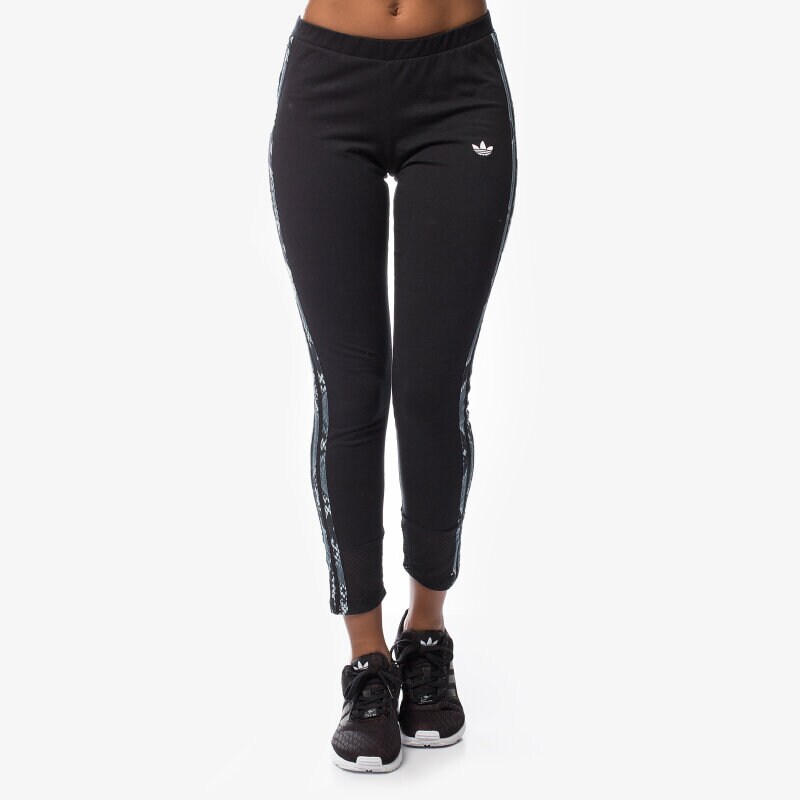 dámské kalhoty ADIDAS KALHOTY  LA PRINT STR LG AB2625 ČERNÁ