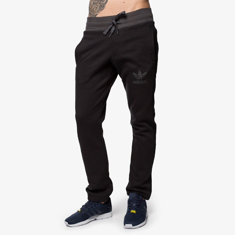 pánské kalhoty ADIDAS KALHOTY  SPO SWEAT AB7582 ČERNÁ