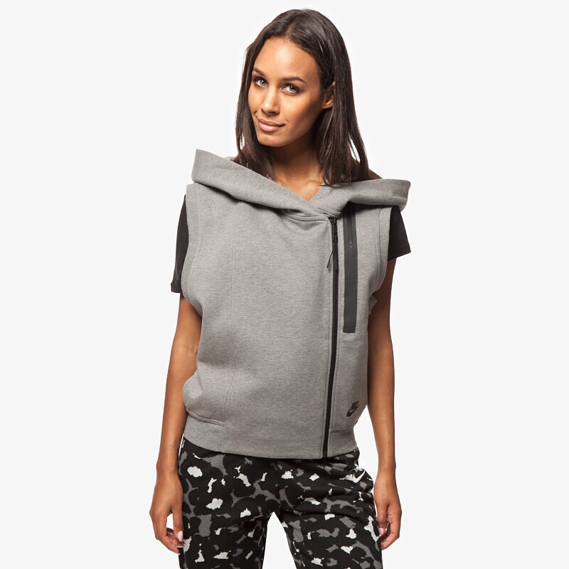 dámska vesta NIKE VESTA TECH FLEECE 689067091 ŠEDÁ