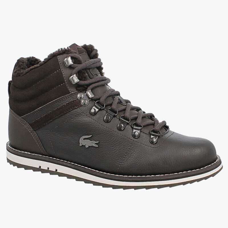 pánská outdoorová obuv LACOSTE JARMUND WTH 730SPM0016DB2 HNĚDÁ