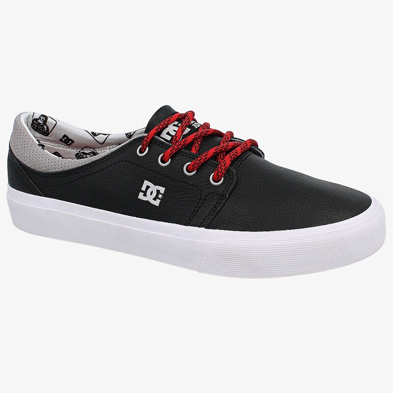 pánské skate boty (skateboardové) DC TRASE X BEN DAVIS ADYS300221BL0 ČERNÁ