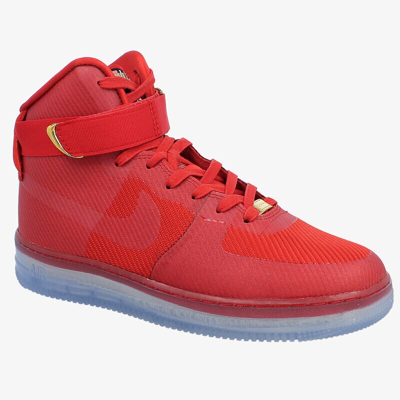 pánské tenisky NIKE AIR FORCE 1 CMFT LUX 748280600 ČERVENÁ