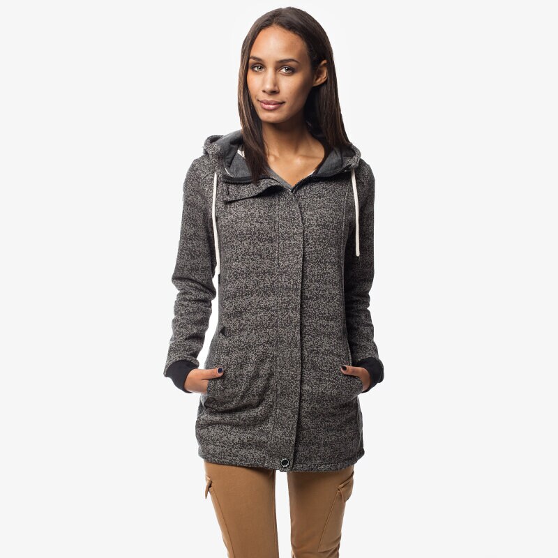 dámská mikina CONFRONT MIKINA MONA CFV35BLD01001 ŠEDÁ