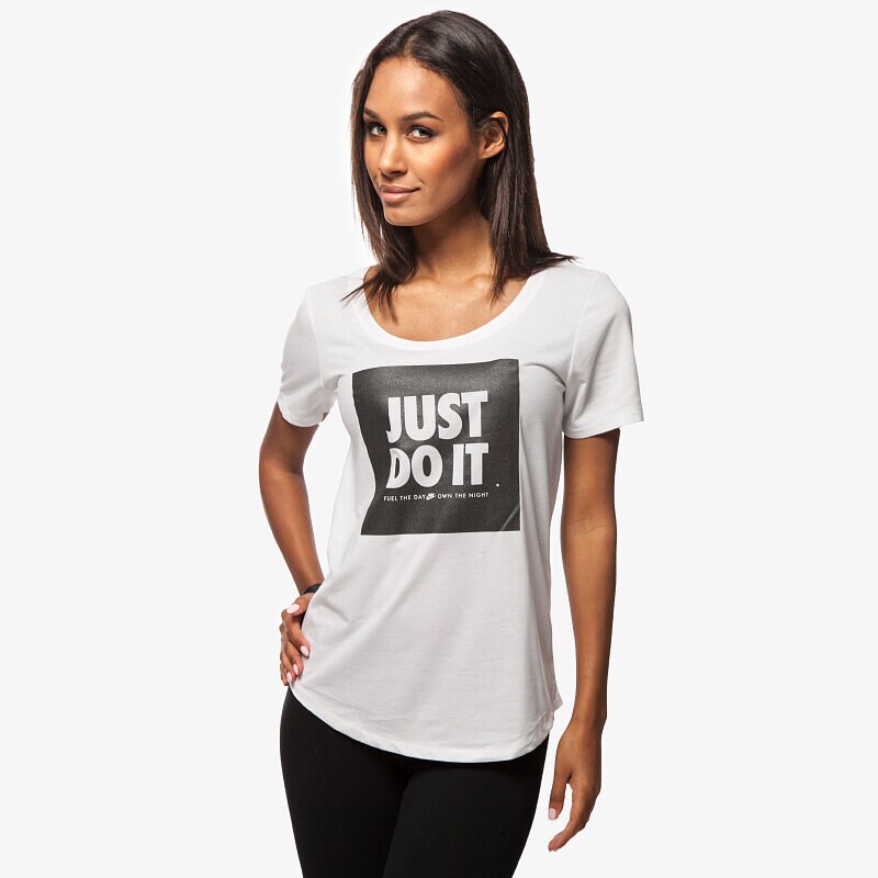 dámské tričko NIKE TRIČKO TEE- REFLECTIVE JDI 685514100 BÍLÁ