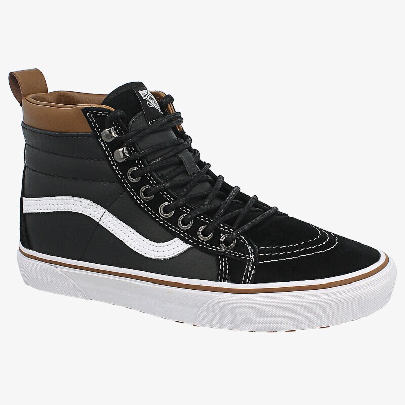 pánské skate boty (skateboardové) VANS SK8-HI MTE VXH4DX6 ČERNÁ