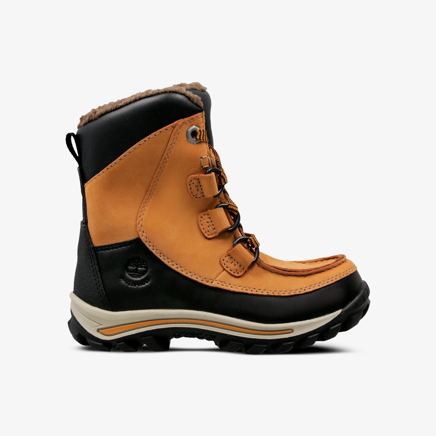 dětská outdoorová obuv TIMBERLAND CHILLBERG HP BOOT TB03581R2311 ŽLUTÁ