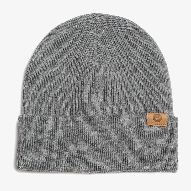 dámská čepice ROXY ČEPICE ZIMNÍ SNOW STREET BEANIE ERJHA03008SGRH ŠEDÁ