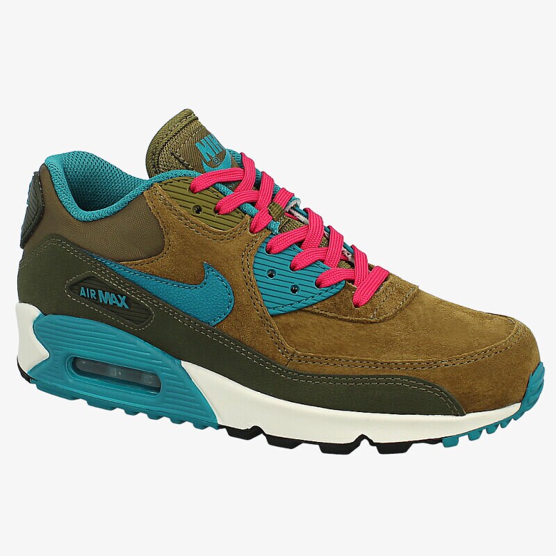 dámské tenisky NIKE WMNS AIR MAX 90 LTHR 768887300 HNĚDÁ