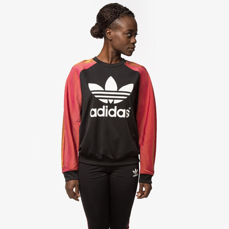 dámská mikina ADIDAS MIKINA SPACE SHIFT SWT AA8438 ČERNÁ