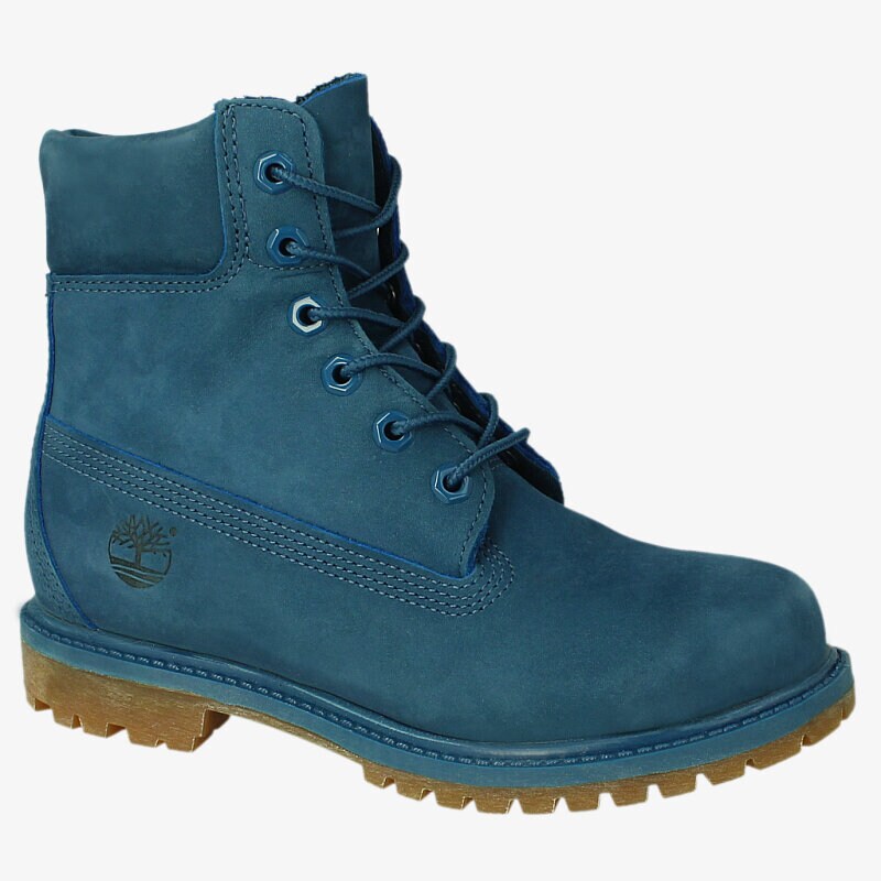 dámské kotníkové boty TIMBERLAND PREMIUM 6 INCH BOOT - W  A12ND MODRÁ