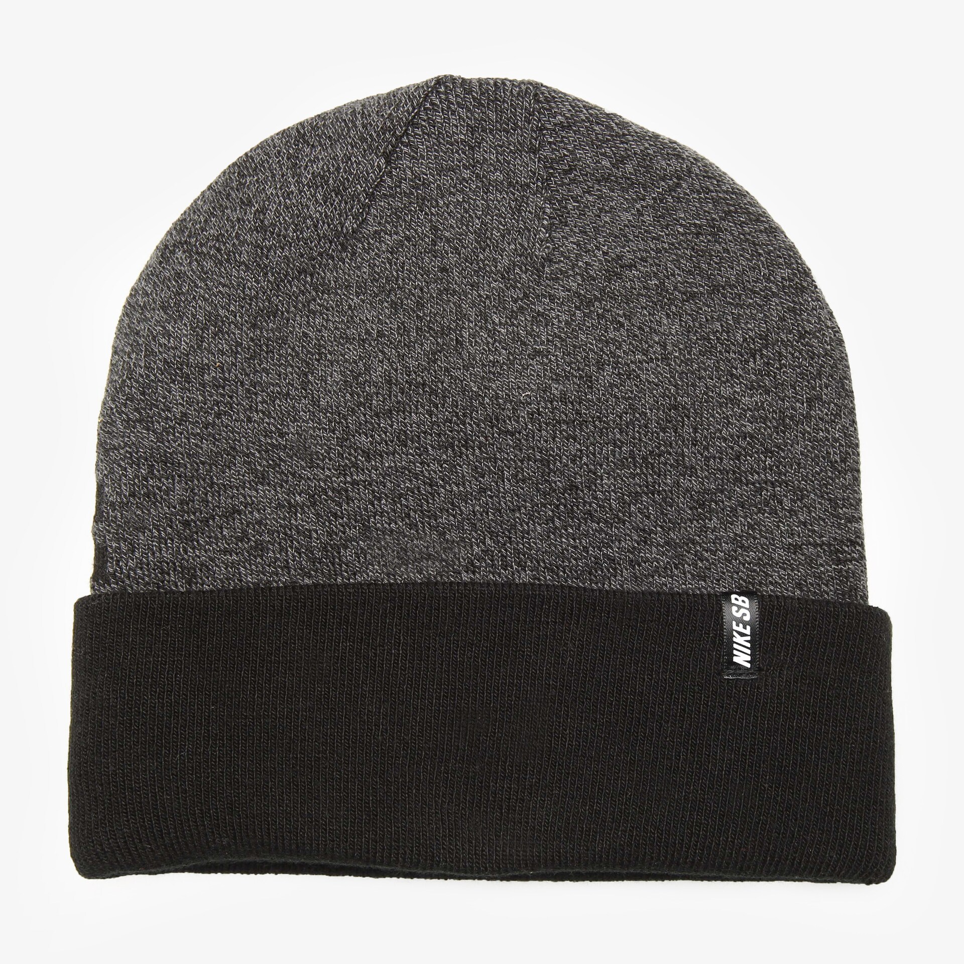 dětská čepice NIKE ČEPICE SB REVERSIBLE HEATHER BEANIE 708911010 ŠEDÁ