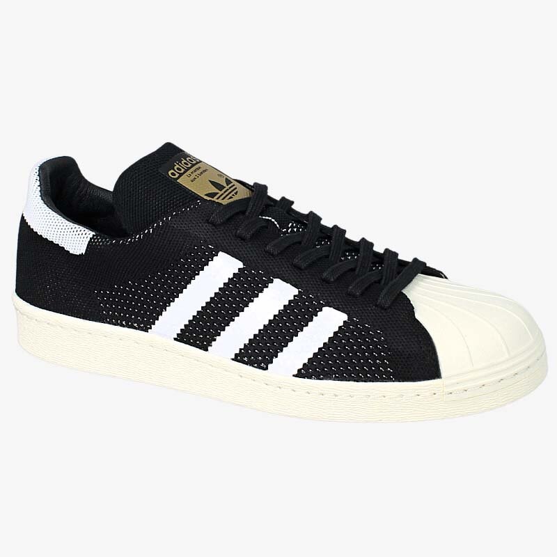 ADIDAS SUPERSTAR 80S PRIMEKNIT S82780 ČERNÁ