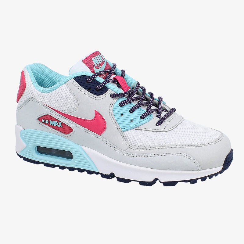 NIKE AIR MAX 90 MESH (GS)  724855102 BÍLÁ