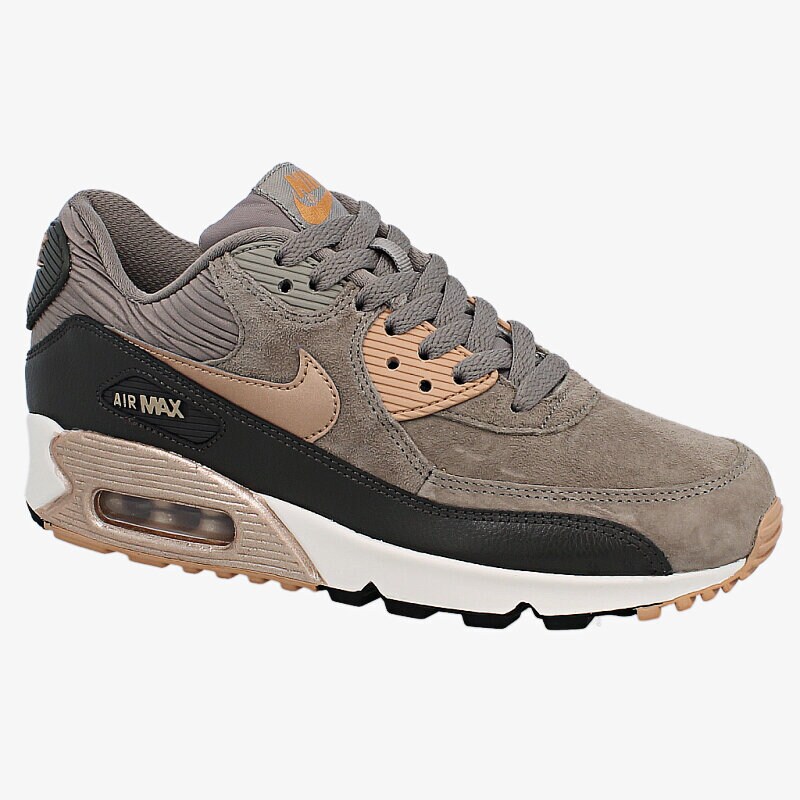 dámské tenisky NIKE WMNS AIR MAX 90 LTHR 768887201 ŠEDÁ