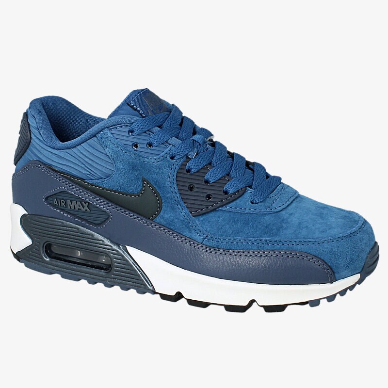 dámské tenisky NIKE WMNS AIR MAX 90 LTHR 768887401 MODRÁ