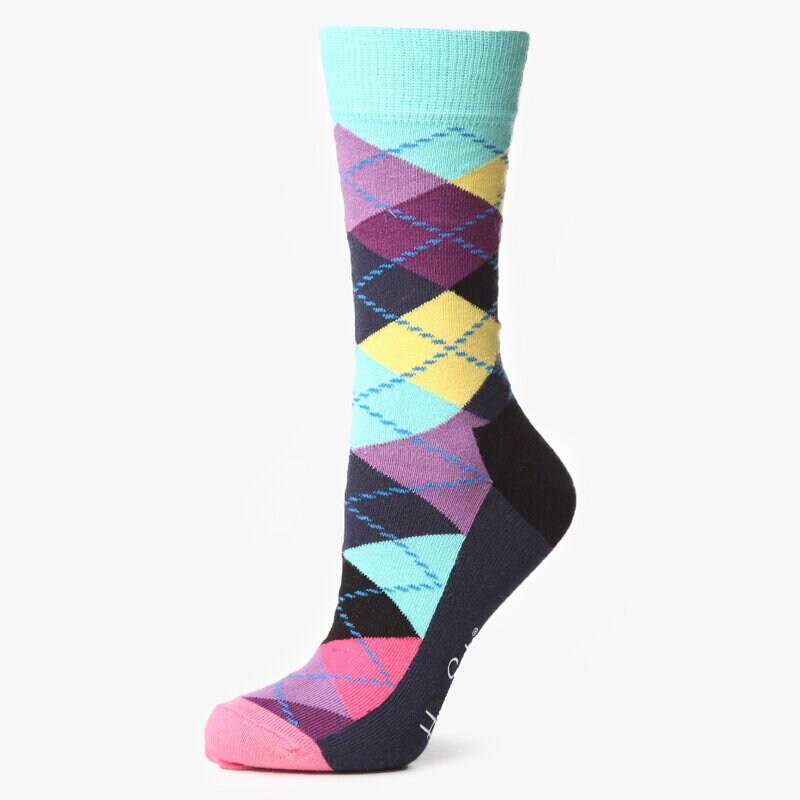 dámské ponožky HAPPY SOCKS PONOŽKY ARGYLE AR01056 VÍCEBAREVNÁ