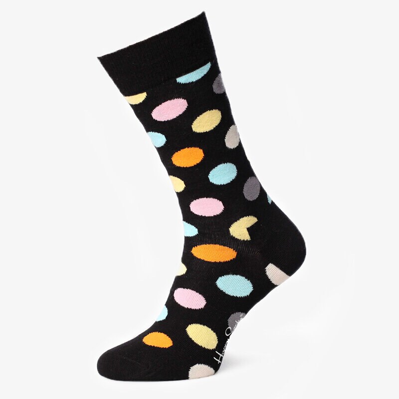 dámské ponožky HAPPY SOCKS PONOŽKY BIG DOTS BD01099 VÍCEBAREVNÁ