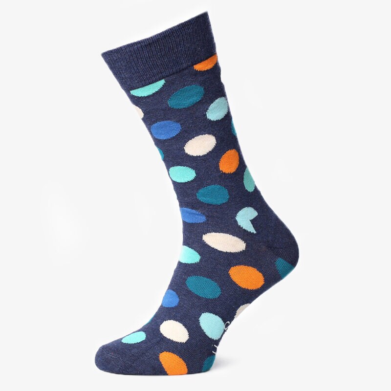 dámské ponožky HAPPY SOCKS PONOŽKY BIG DOTS BD01605 VÍCEBAREVNÁ