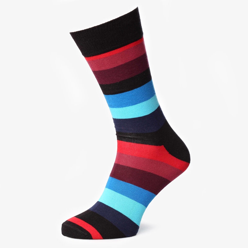 dámské ponožky HAPPY SOCKS PONOŽKY STRIPE SA01068 VÍCEBAREVNÁ