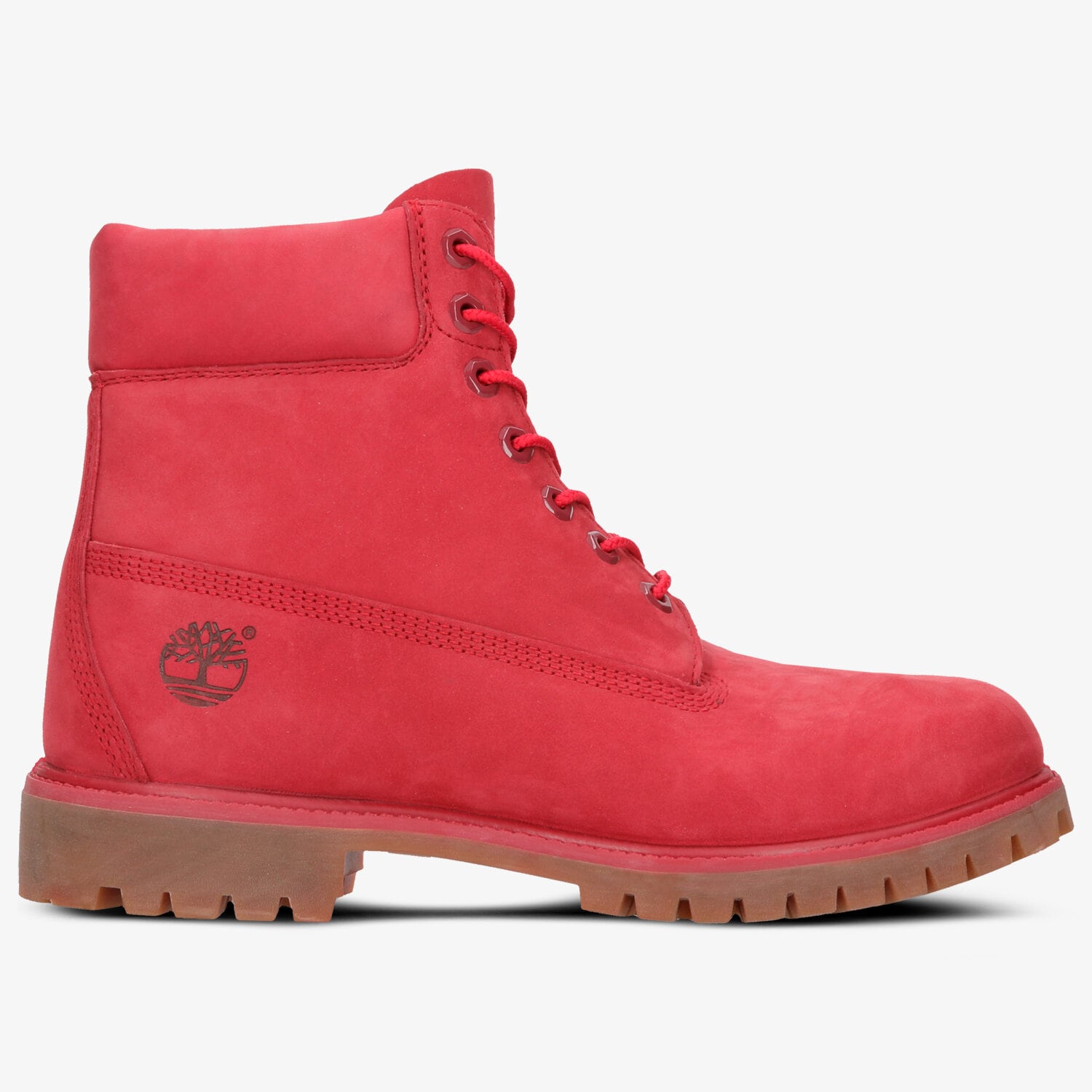 pánské kotníkové boty TIMBERLAND PREMIUM 6 INCH BOOT A1149 ČERVENÁ