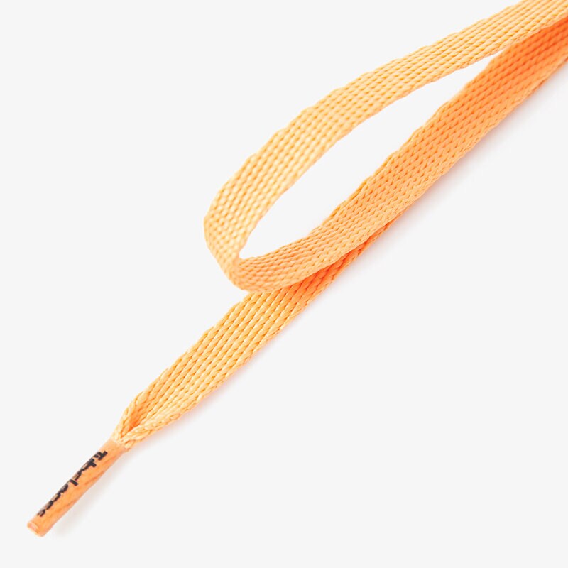 dámské péče o obuv TUBE LACES TKANIČKY SILVER FLAT 1015312 ORANŽOVÁ