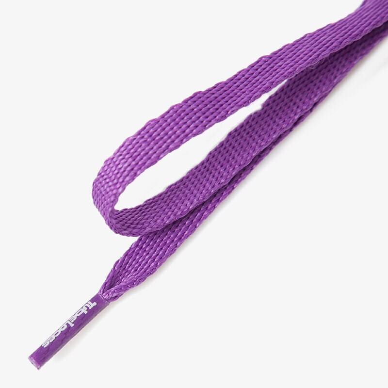 dámské péče o obuv TUBE LACES TKANIČKY SILVER FLAT 1015317 FIALOVÁ