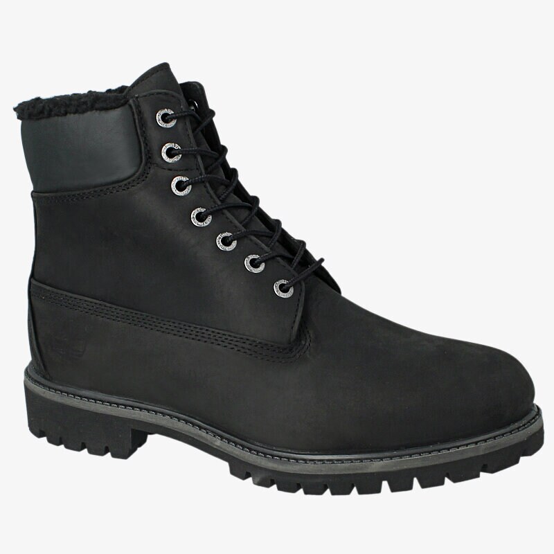 pánské zimní boty TIMBERLAND PREMIUM 6 INCH BOOT FUR/WARM LINED  A115T ČERNÁ