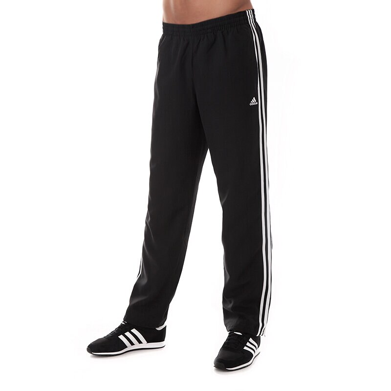 pánské kalhoty ADIDAS KALHOTY  ESS 3S WV PT OH X20044 ČERNÁ