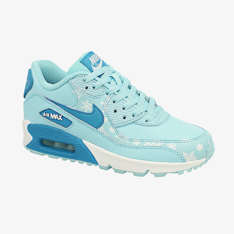 NIKE AIR MAX 90 PREM LTR (GS) 724871400 MODRÁ