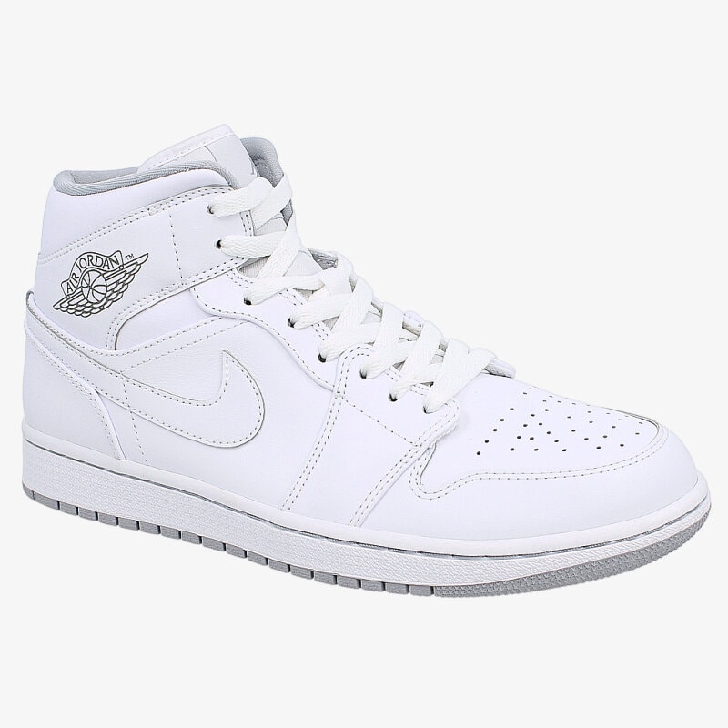 pánské tenisky JORDAN AIR 1 MID  554724112 BÍLÁ
