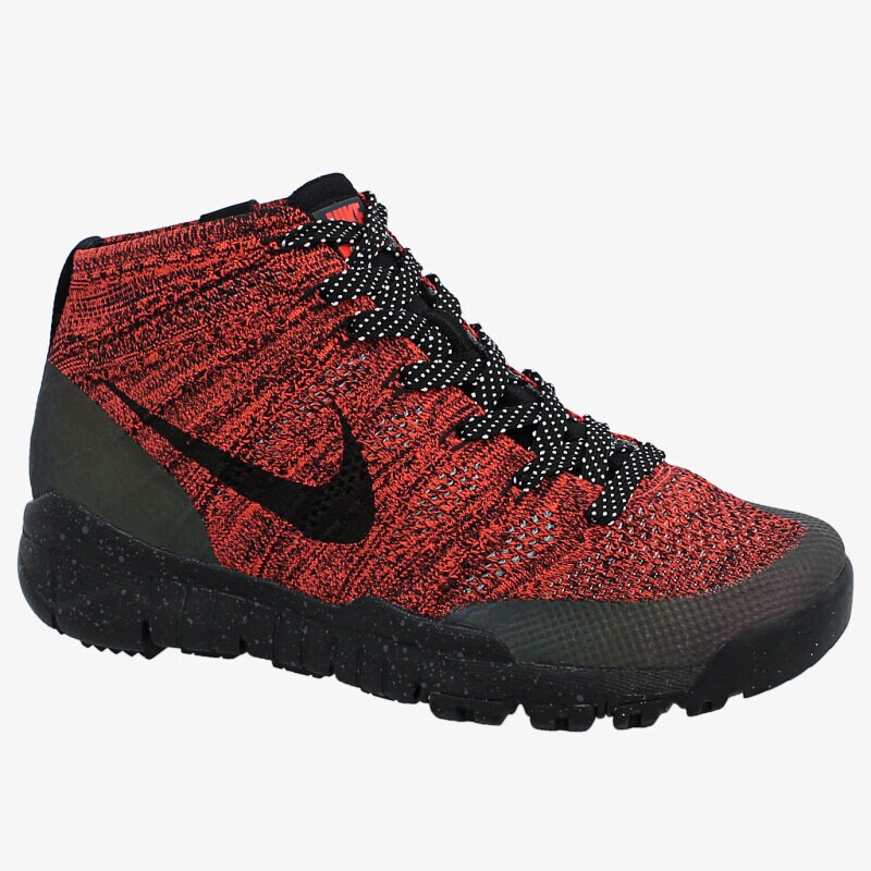 dámská outdoorová obuv NIKE FLYKNIT TRNR CHUKKA FSB 805093603 ORANŽOVÁ