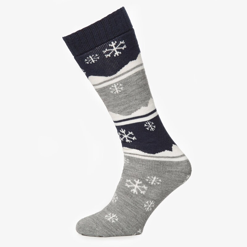 dámské ponožky 50 SPORT&STYLE PONOŽKY ZIMA UM28967D1P ŠEDÁ