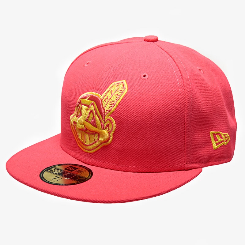 dětská kšiltovka NEW ERA ČEPICE SEASONAL C MLB CLEVELAND INDIANS 10707542 ČERVENÁ