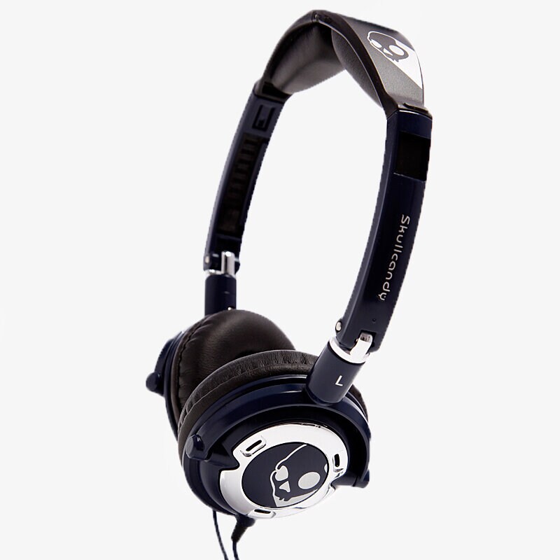 SKULLCANDY SLUCHÁTKA LOWRIDER NAVY/CHROME W/MIC S5LWFY131 TMAVOMODRÁ
