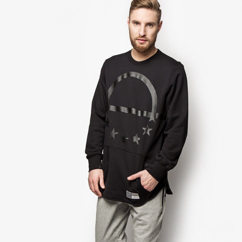 pánská mikina NIKE MIKINA AIR PIVOT V3 CREW 728277010 ČERNÁ