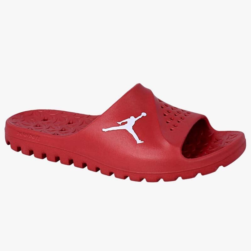 pánské pantofle JORDAN SUPER.FLY SLIDE 716985602 ČERVENÁ
