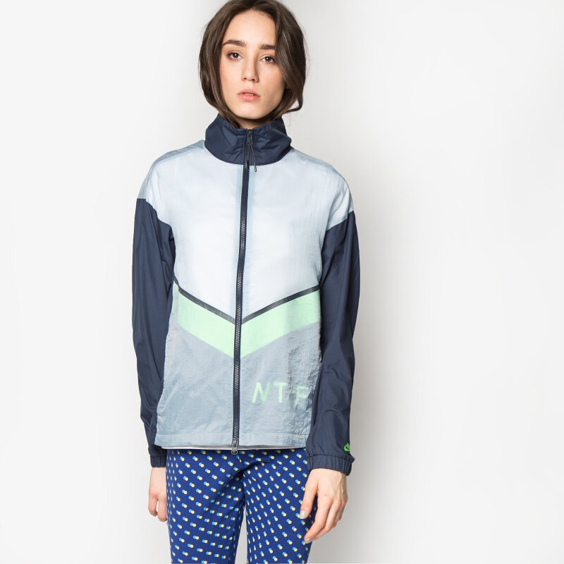 Přechodná bunda dámská (podzimní, jarní) NIKE BUNDA RU JACKET 724097451 ŠEDÁ