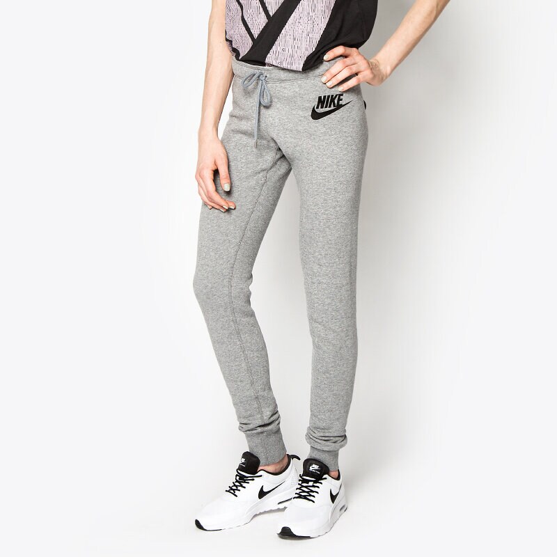 dámské kalhoty NIKE LEGGINGS RALLY PANT-TIGHT 545769091 ŠEDÁ