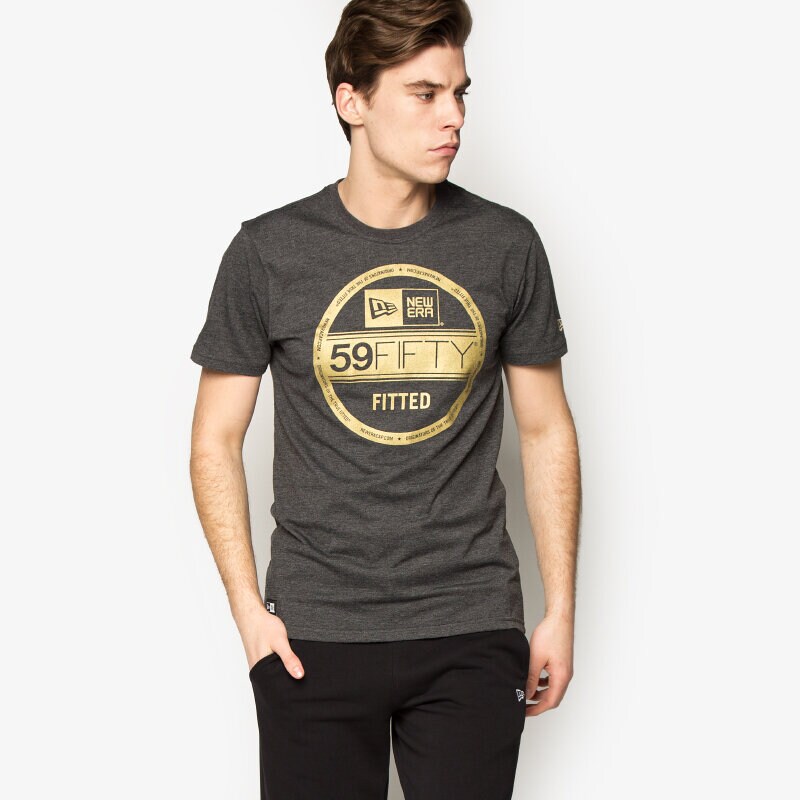 pánské tričko NEW ERA TRIČKO NEUE LUXE MET VS TEE 11211455 ŠEDÁ