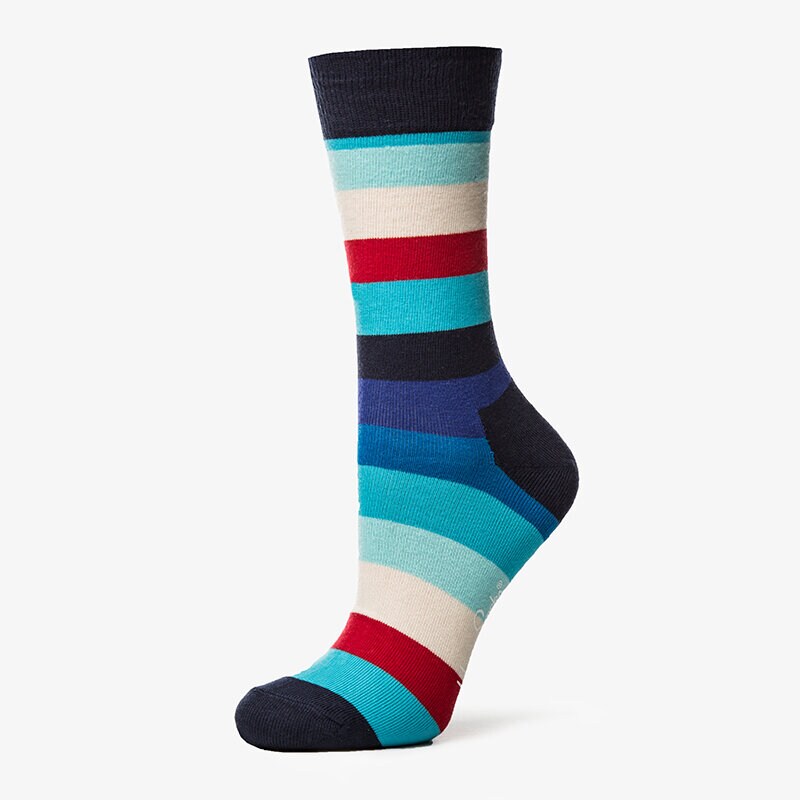dámské ponožky HAPPY SOCKS PONOŽKY STRIPE STR016000 VÍCEBAREVNÁ