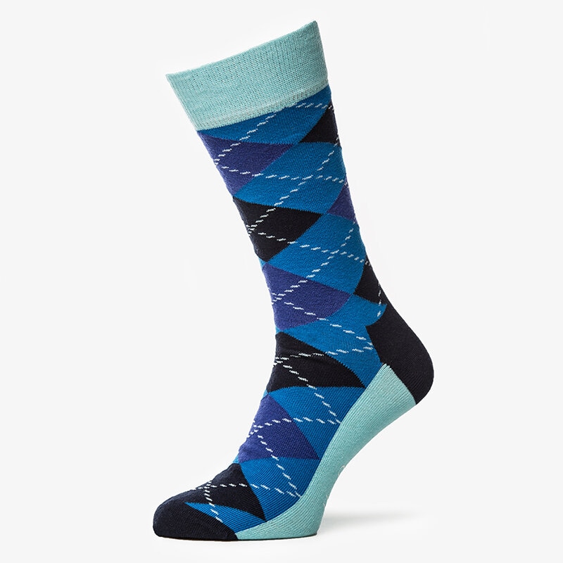 dámské ponožky HAPPY SOCKS PONOŽKY ARGYLE ARY016001 VÍCEBAREVNÁ