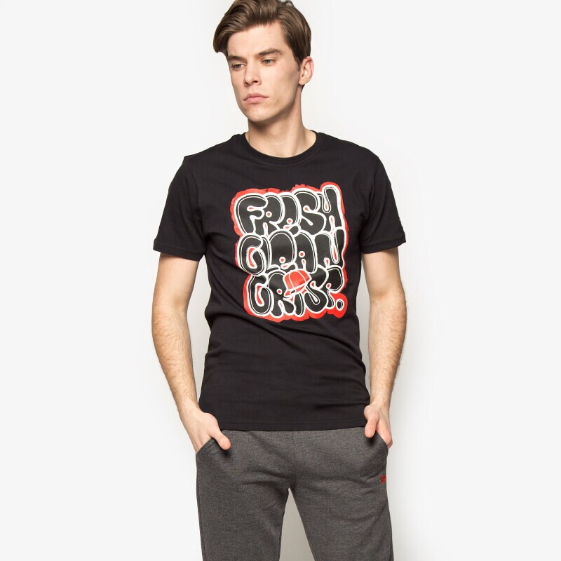 pánské tričko NEW ERA TRIČKO FRESH GRAF 11277798 ČERNÁ