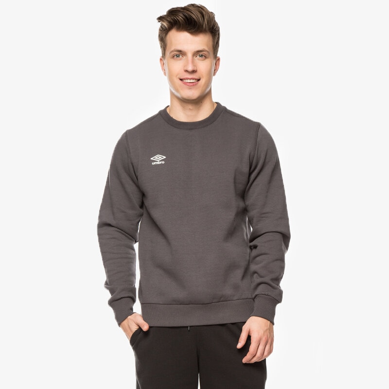 pánská mikina UMBRO MIKINA CREW SWEAT 63166UR97 ČERNÁ