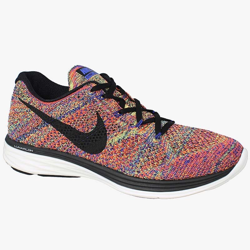 pánské běžecké boty NIKE FLYKNIT LUNAR3 698181408 VÍCEBAREVNÁ