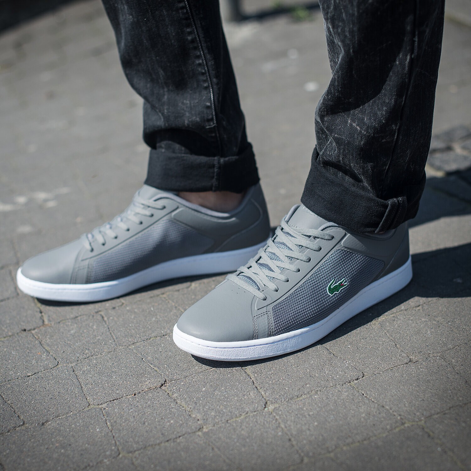 pánské tenisky LACOSTE ENDLINER 116 2 731SPM0008007 ŠEDÁ