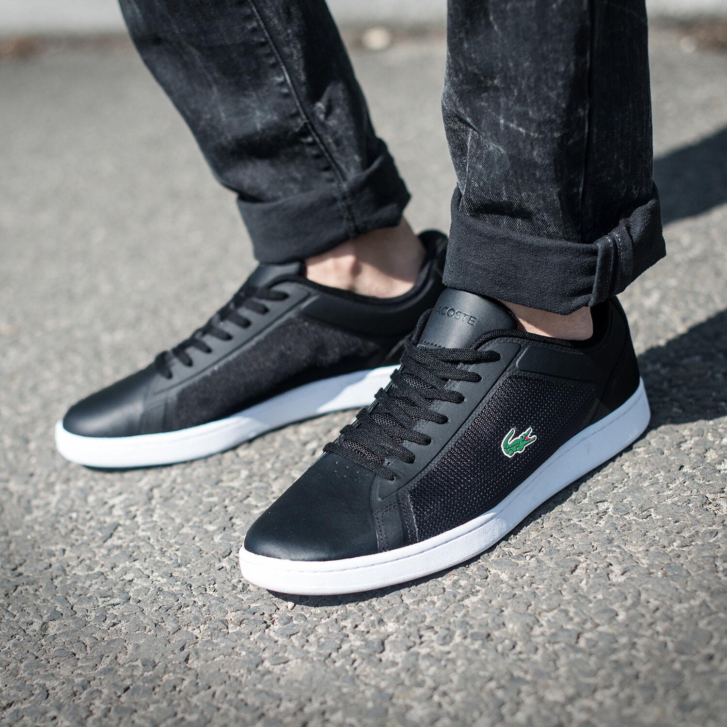 pánské tenisky LACOSTE ENDLINER 116 2 731SPM0008024 ČERNÁ