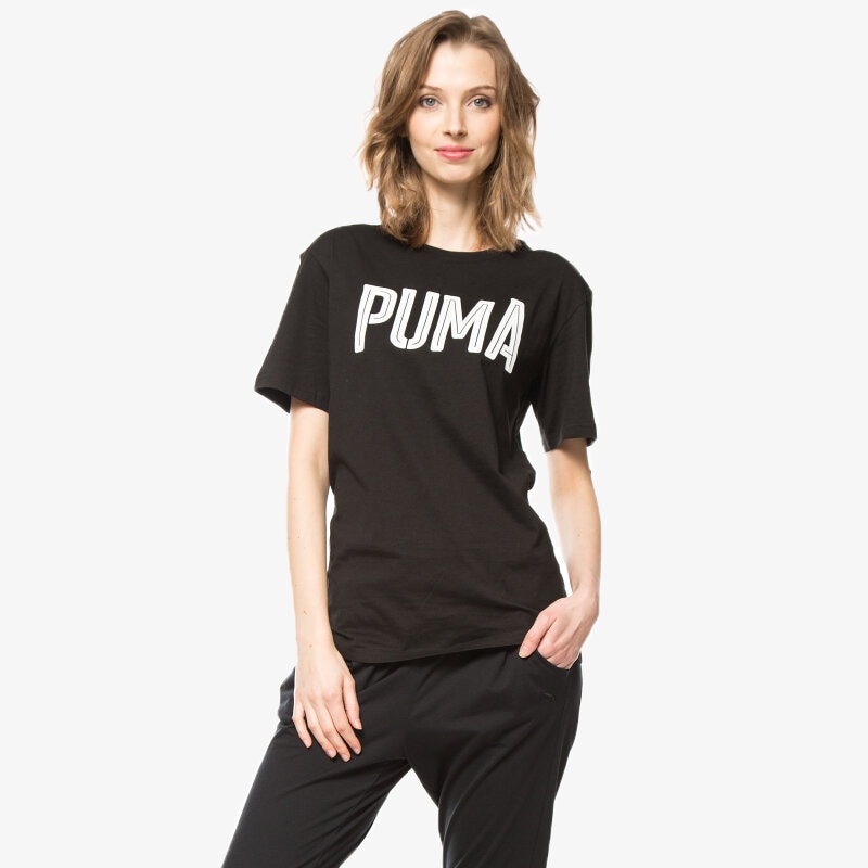 dámské tričko PUMA TRIČKO STYLE SWAGGER 83634701 ČERNÁ