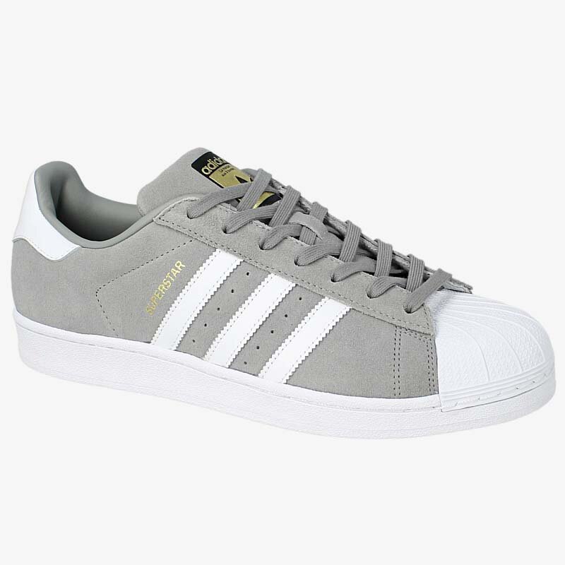 ADIDAS SUPERSTAR SUEDE S75141 ŠEDÁ